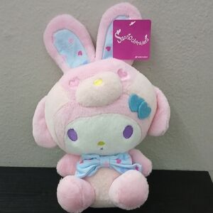 Sanrio My Melody Pink Plush Bunny Toy - Soft Cute Character